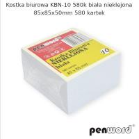 Opakowanie Kostka biurowa biała 85x85x50mm 580K