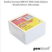Opakowanie Kostka biurowa biała 85x85x50mm 580K