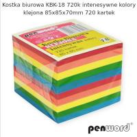 Opakowanie Kostka biurowa mix 85x85x70mm 720K