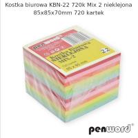 Opakowanie Kostka biurowa mix 85x85x70mm 720K