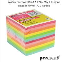 Opakowanie Kostka biurowa mix 85x85x70mm 720K