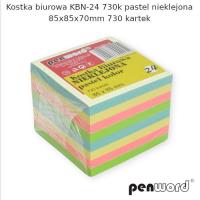 Opakowanie Kostka biurowa pastel 85x85x70mm 730K