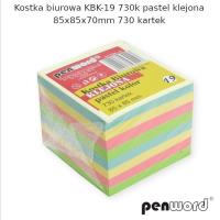 Opakowanie Kostka biurowa pastel 85x85x70mm 730K