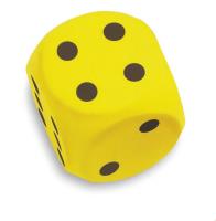 Kostka do gry duża. Wydawca: Tupiko. SmakLiter.pl Opakowanie Kostka do gry duża