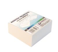 Opakowanie Kostka klejona biała 85x85mm 3,5cm