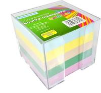 Opakowanie Kostka kolorowa 84x84x70mm w pojemniku nieklejona