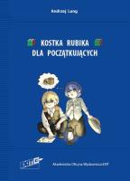 Kostka Rubika dla początkujących. Autor: Lang Andrzej. SmakLiter.pl Okładka książki Kostka Rubika dla początkujących