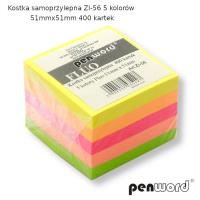 Opakowanie Kostka samoprzylepna fluo 5x5cm