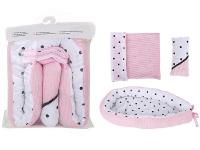 Opakowanie Kosz z pościelą dla lalki bobas 30cm