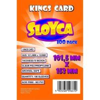 Koszulki Kings Card 101,5x153mm (100szt) SLOYCA. Wydawca: SLOYCA. SmakLiter.pl Opakowanie Koszulki Kings Card 101,5x153mm (100szt) SLOYCA