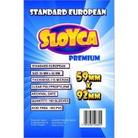 Koszulki Standard European Premium 59x92mm 100szt. Wydawca: SLOYCA. SmakLiter.pl Opakowanie Koszulki Standard European Premium 59x92mm 100szt