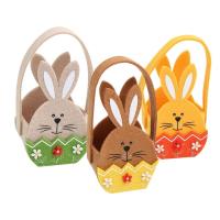 Opakowanie Koszyczek filcowy wesoły zajączek MIX