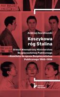 Koszykowa róg Stalina. Autor: Zawistowski Andrzej. SmakLiter.pl Okładka książki Koszykowa róg Stalina