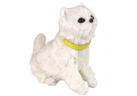 Opakowanie Kot interaktywny pluszowy biały