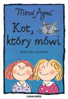 Kot, który mówi. Niebieskie opowieści. Autor: Marcel Aymé. SmakLiter.pl Okładka książki Kot, który mówi. Niebieskie opowieści