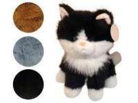 Kot pluszowy siedzący 25cm mix. Wydawca: Czapska. SmakLiter.pl Opakowanie Kot pluszowy siedzący 25cm mix