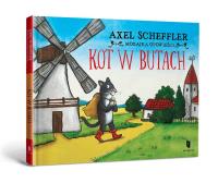 Kot w butach. Autor: Scheffler Axel. SmakLiter.pl Okładka książki Kot w butach
