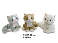 Opakowanie Kot z głosem 25cm MIX
