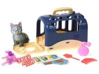 Opakowanie Kotek z klatką do przenoszenia z akcesoriami