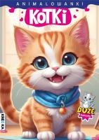 Okładka książki Kotki. Animalowanki