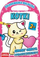 Okładka książki Kotki. Kolorowanka maluszka
