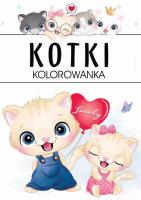 Okładka książki Kotki kolorowanka