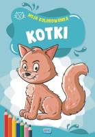 Kotki Moja kolorowanka 2 sztuki. Wydawca: Jako. SmakLiter.pl Opakowanie Kotki Moja kolorowanka 2 sztuki