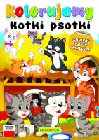 Okładka książki Kotki psotki. Kolorujemy