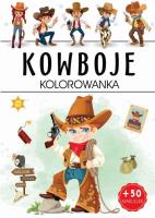 Okładka książki Kowboje. Kolorowanka
