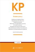 KP. Kodeks pracy oraz ustawy towarzyszące wyd. 17. Autor: Opracowanie zbiorowe. SmakLiter.pl Okładka książki KP. Kodeks pracy oraz ustawy towarzyszące wyd. 17