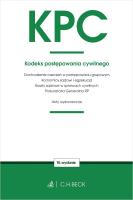 KPC. Kodeks postępowania cywilnego oraz ustawy towarzyszące. Autor: Opracowanie zbiorowe. SmakLiter.pl Okładka książki KPC. Kodeks postępowania cywilnego oraz ustawy towarzyszące