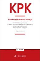 KPK. Kodeks postępowania karnego oraz ustawy towarzyszące. Autor: Opracowanie zbiorowe. SmakLiter.pl Okładka książki KPK. Kodeks postępowania karnego oraz ustawy towarzyszące