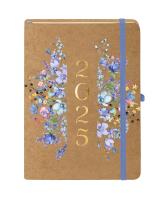 Okładka książki Kraft Blue A5 TNS kalendarz 2025