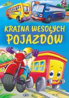 Kraina wesołych pojazdów TW - uszkodzone. Autor: Opracowanie zbiorowe. SmakLiter.pl Okładka książki Kraina wesołych pojazdów TW - uszkodzone