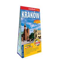 Kraków plan miasta 1:22 000. Autor:   Praca zbiorowa. SmakLiter.pl Okładka książki Kraków plan miasta 1:22 000