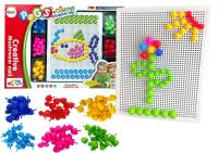 Opakowanie Kreatywna układanka kolorowe pinezki 192el