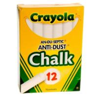 Kreda biała anti-dust Crayola 12szt. Wydawca: Crayola. SmakLiter.pl Opakowanie Kreda biała anti-dust Crayola 12szt