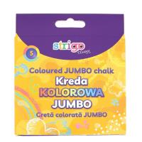 Opakowanie Kreda chodnikowa Jumbo 5 kolorów STRIGO
