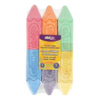 Opakowanie Kreda chodnikowa Jumbo dwukolorwa 6 kol STRIGO