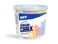 Opakowanie Kreda chodnikowa owalna 20 kolorów
