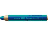 Opakowanie Kredka Woody 3w1 Duo ultramarynowy/turkus (5szt)