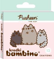 Opakowanie Kredki 12 kolorów Pusheen BAMBINO