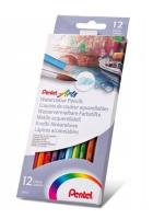Opakowanie Kredki akwarelowe 12 kolorów PENTEL