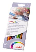 Opakowanie Kredki akwarelowe 24 kolory PENTEL