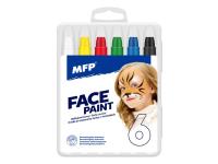 Opakowanie Kredki do malowania twarzy MFP 6szt