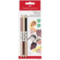 Kredki dwustronne w odcieniach skóry children of the world 3 sztuki blister faber-castell. Wydawca: Faber-Castell. SmakLiter.pl Opakowanie Kredki dwustronne w odcieniach skóry children of the world 3 sztuki blister faber-castell