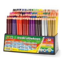 Opakowanie Kredki Kolori ołówkowe 24 kolory/288szt PENMATE