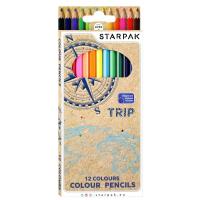 Opakowanie Kredki ołówkowe 12 kolorów Trip