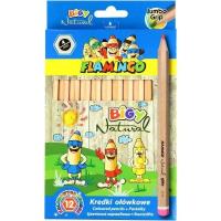 Opakowanie Kredki ołówkowe ''Jumbo Bigy Natural'' 12 kolorów
