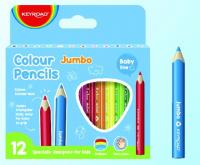 Opakowanie Kredki ołówkowe Jumbo KEYROAD junior 12 kolorów